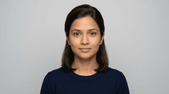 Sample headshot showing document-style framing